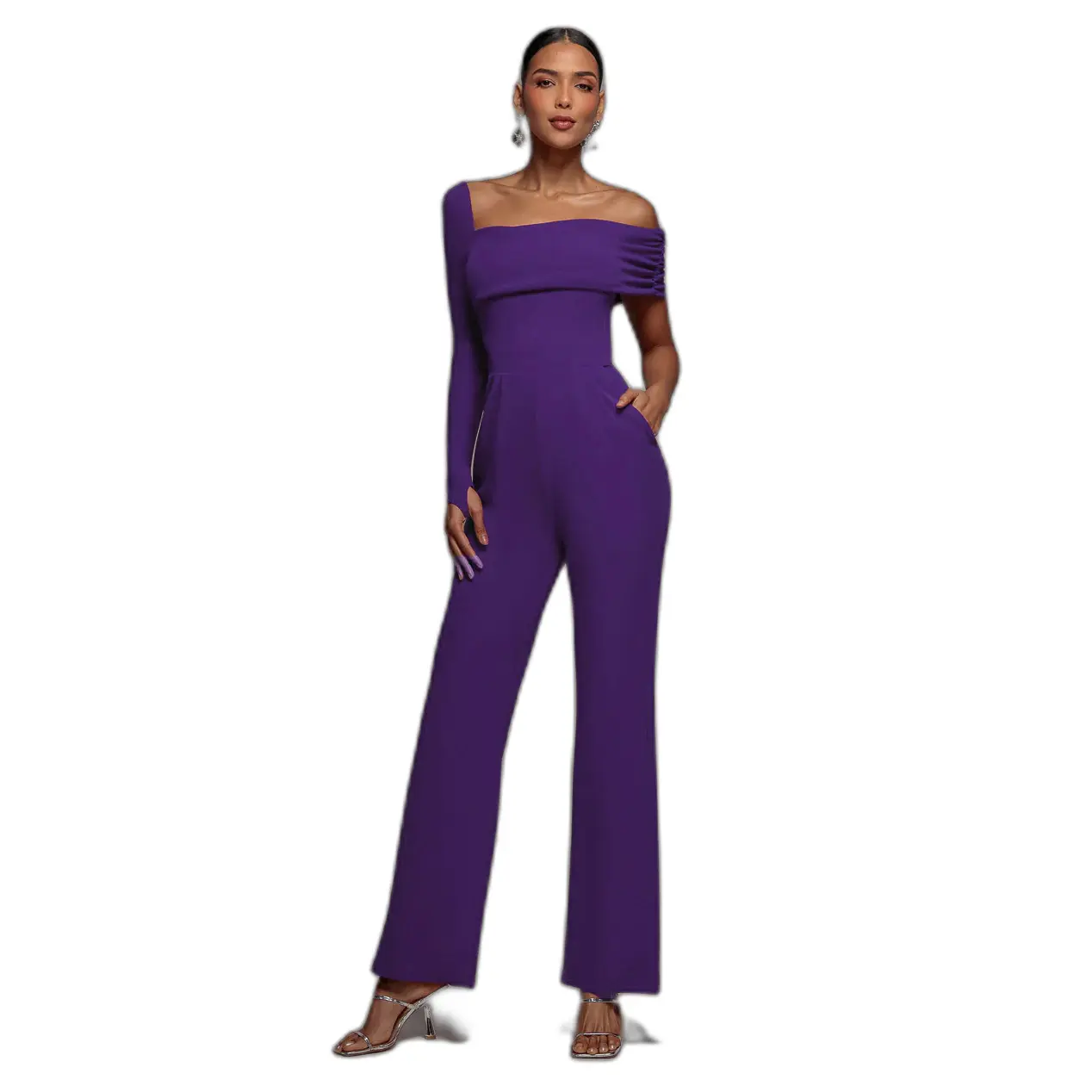 Combinaison femme Goddiva One Shoulder Scuba