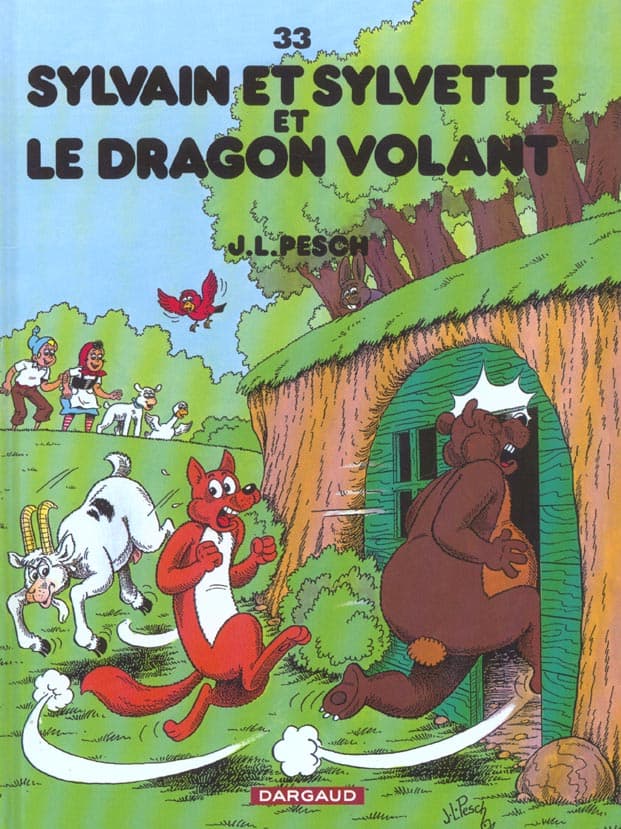 Sylvain et sylvette tome 33 - le dragon volant