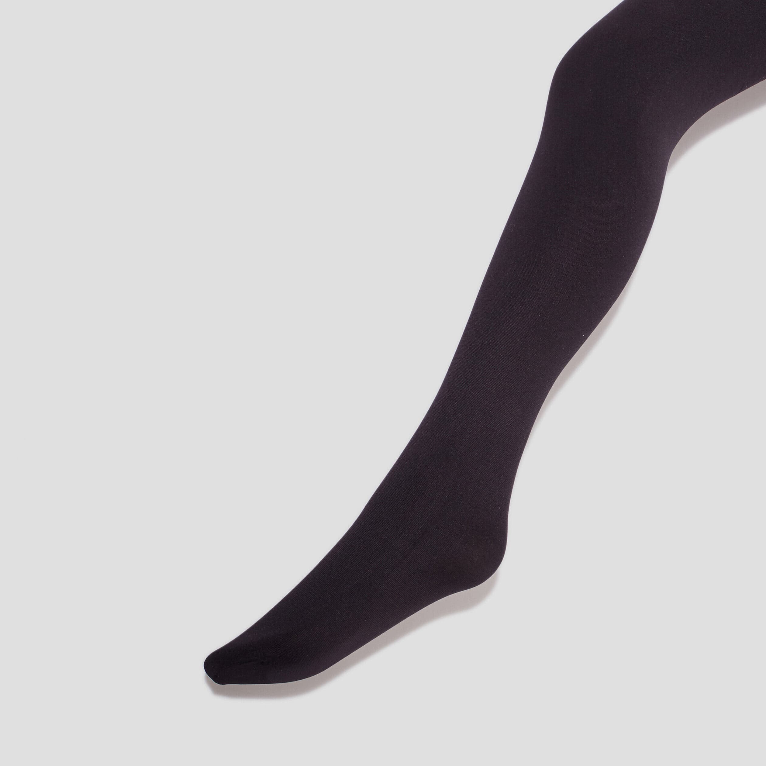 Collants 80D noir femme grande taille